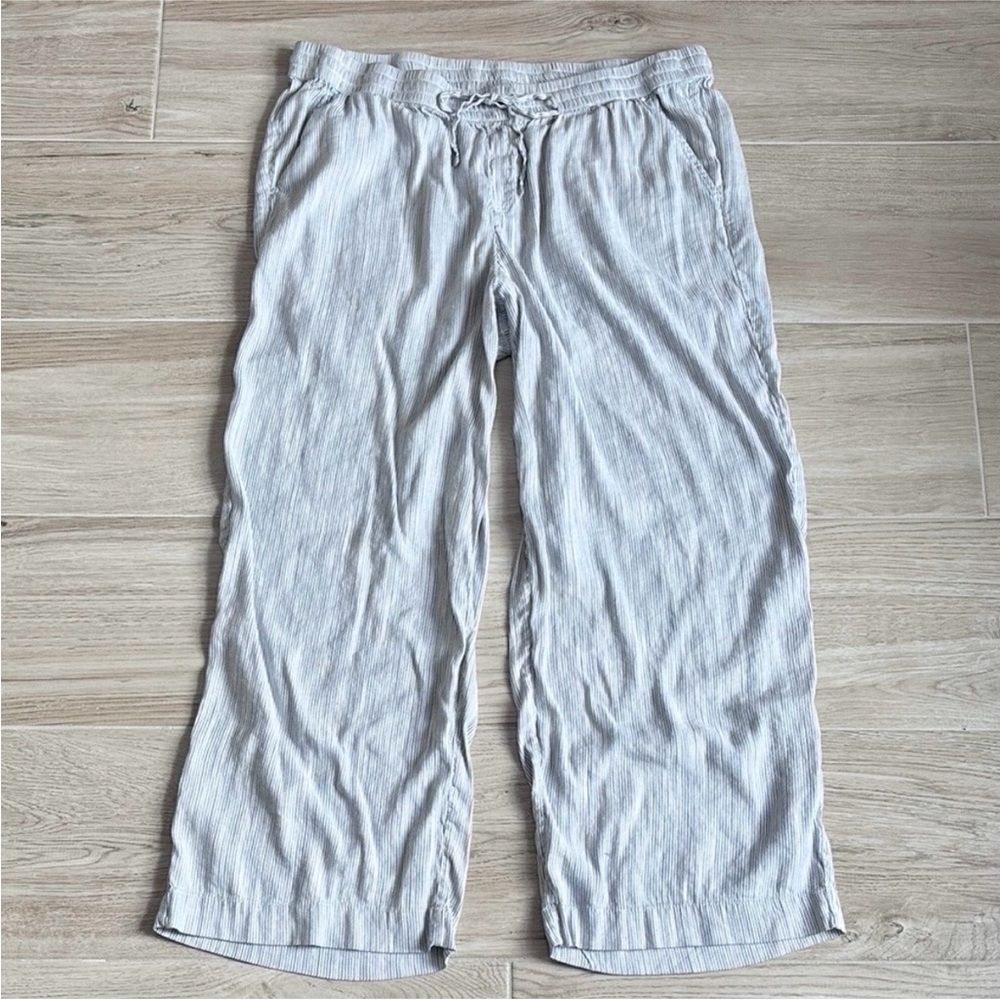 Lane Bryant Light Gray Wide Leg Pants